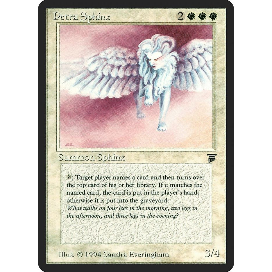 Image for Petra Sphinx (LEG) - Magic: The Gathering