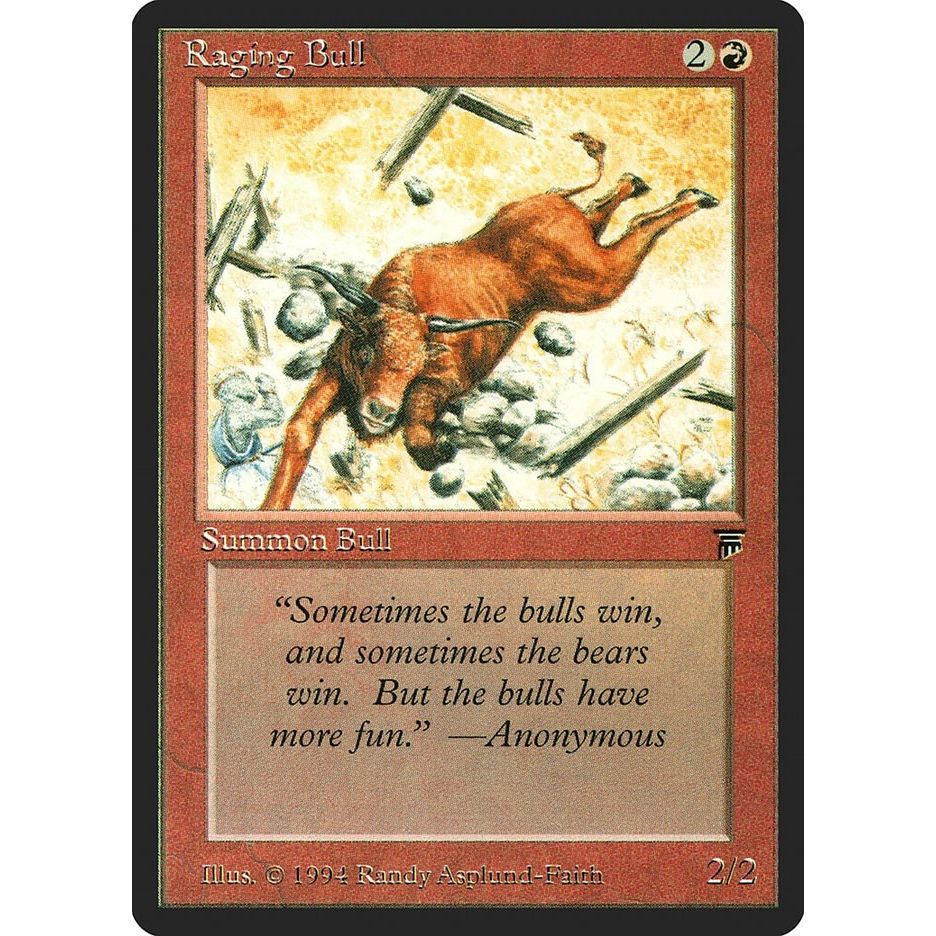 Image for Raging Bull (LEG) - Magic: The Gathering