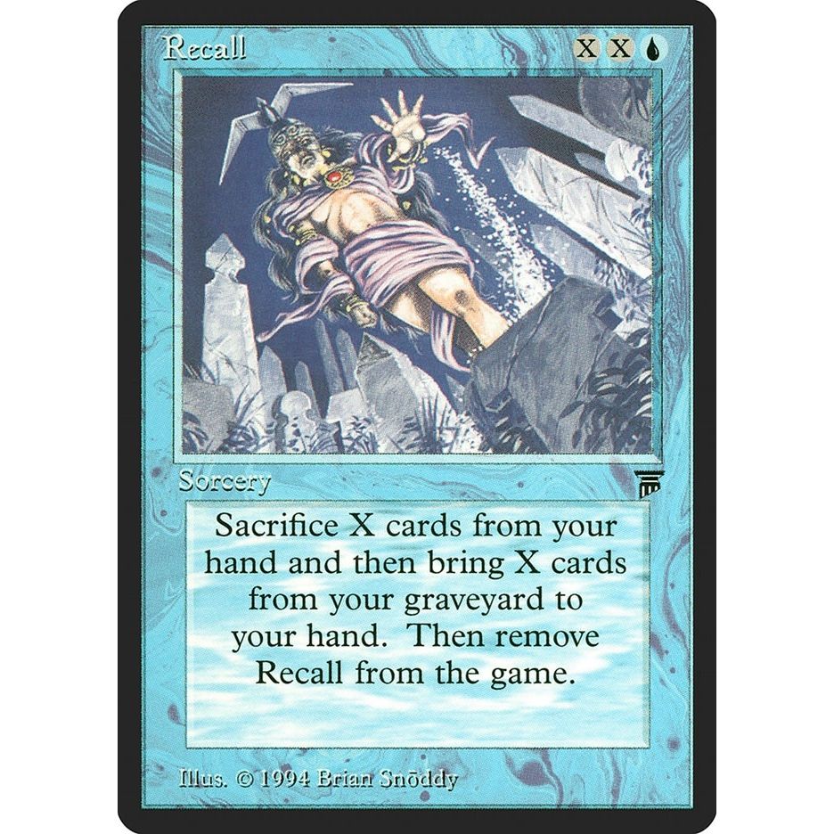 Image for Recall (LEG) - Magic: The Gathering