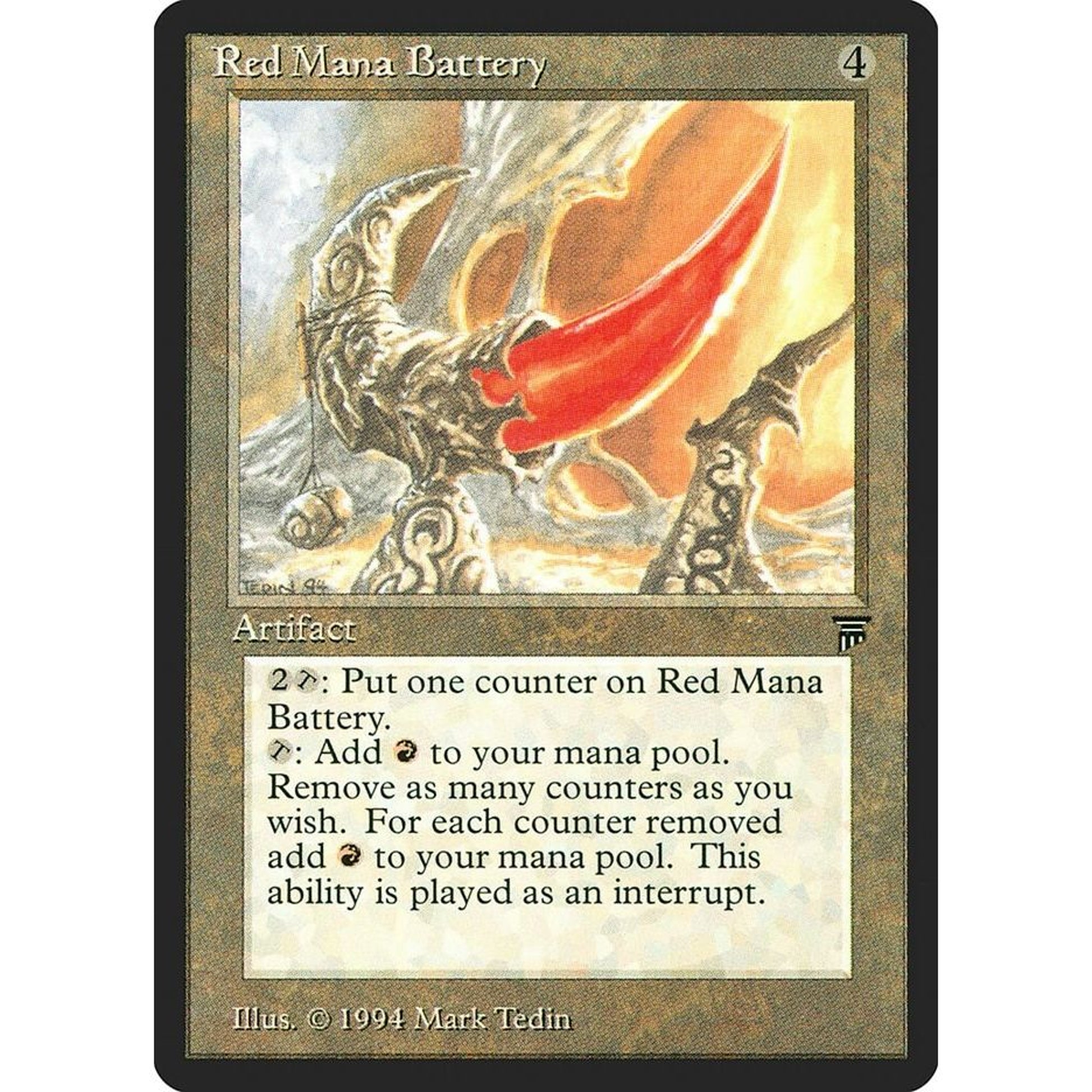 Image for Red Mana Battery (LEG) - Magic: The Gathering