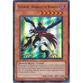 Image for Blackwing - Kogarashi the Wanderer (EXVC-EN009) (EXVC) - YuGiOh