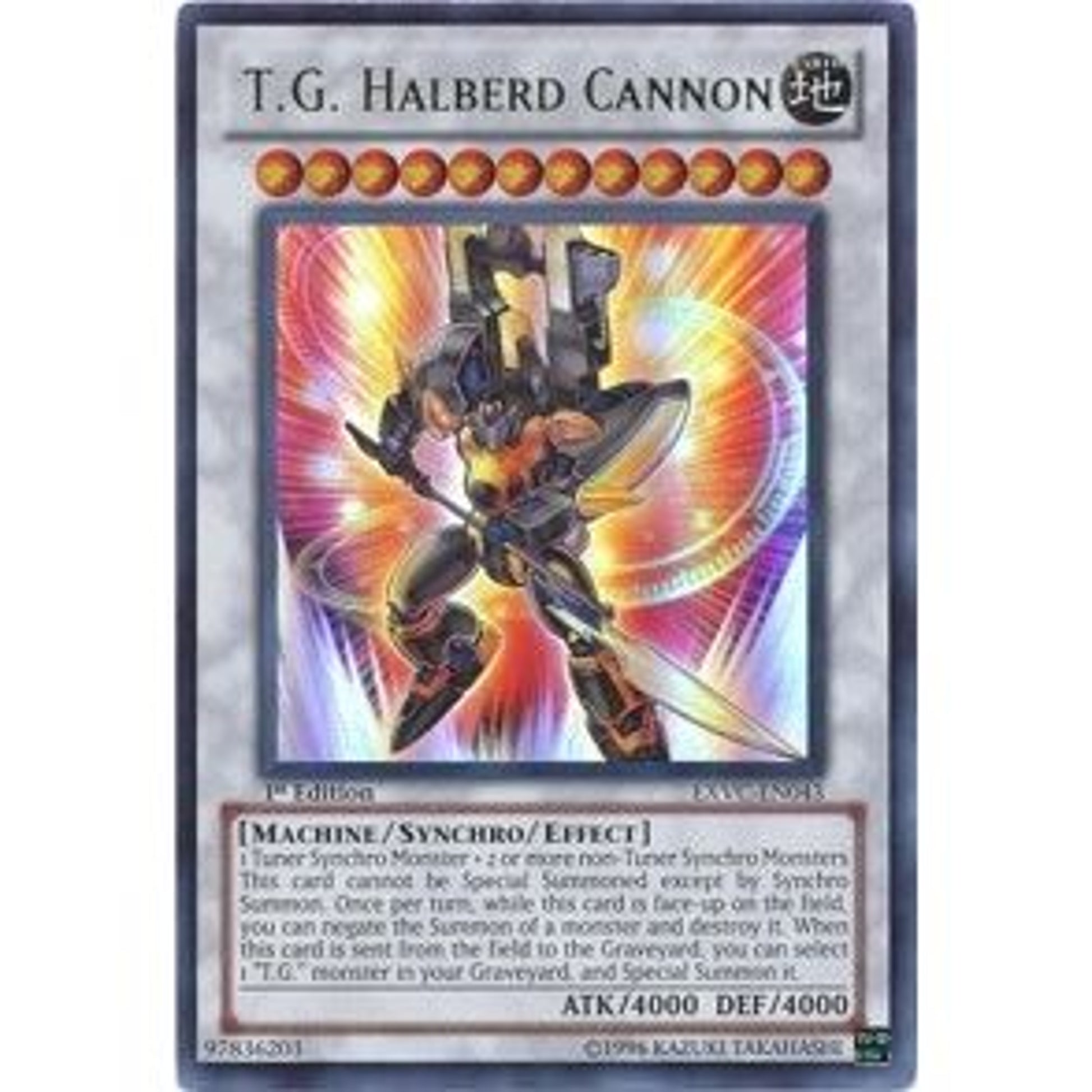 Image for T.G. Halberd Cannon (EXVC-EN043) (EXVC) - YuGiOh