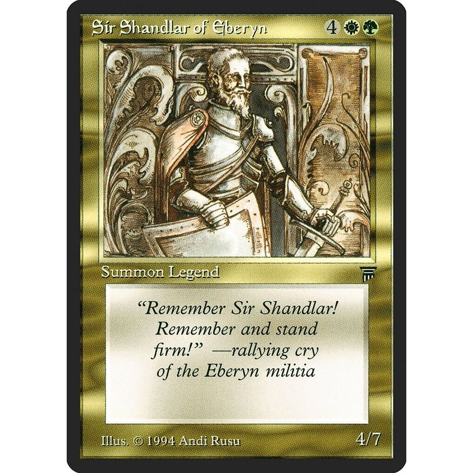 Image for Sir Shandlar of Eberyn (LEG) - Magic: The Gathering