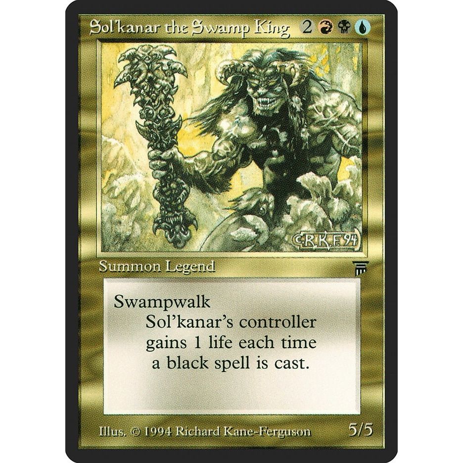 Image for Sol'kanar the Swamp King (LEG) - Magic: The Gathering