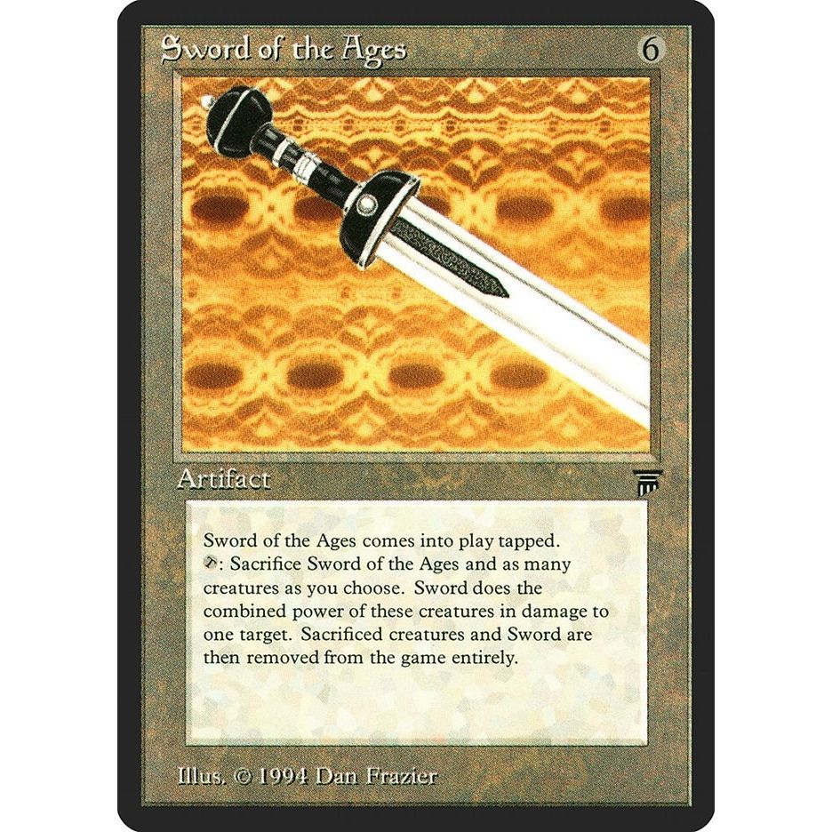 Image for Sword of the Ages (LEG) - Magic: The Gathering
