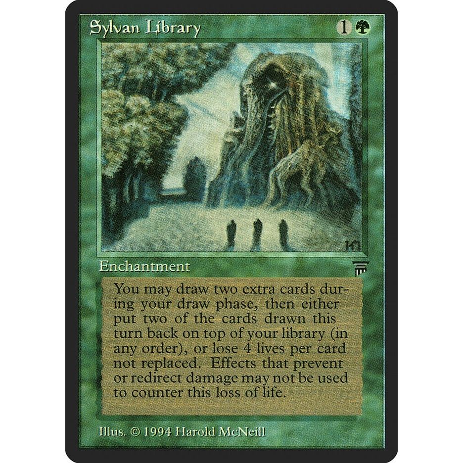 Image for Sylvan Library (LEG) - Magic: The Gathering