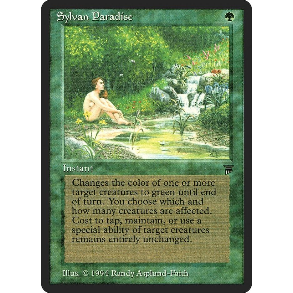 Image for Sylvan Paradise (LEG) - Magic: The Gathering