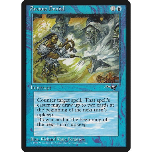 Image for Arcane Denial (Sword) (33) (ALL) - Magic: The Gathering