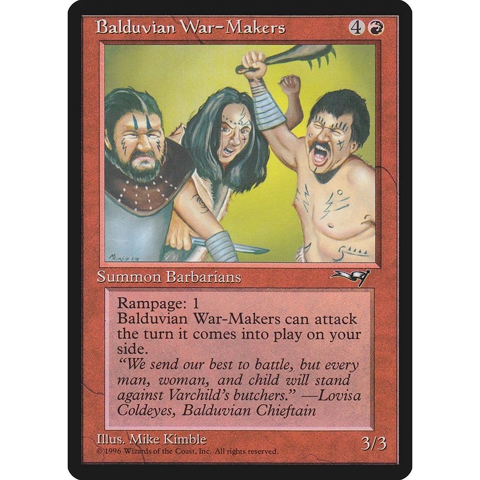 Image for Balduvian War-Makers (98) (ALL) - Magic: The Gathering