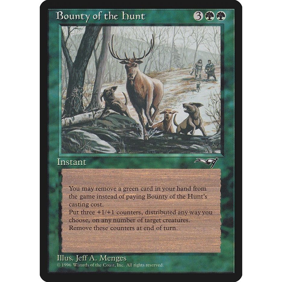 Image for Bounty of the Hunt (ALL) - Magic: The Gathering