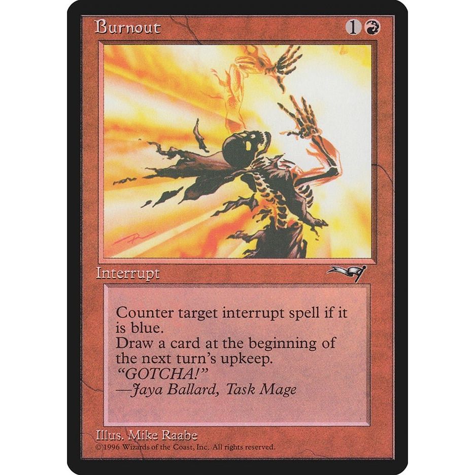 Image for Burnout (101) (ALL) - Magic: The Gathering