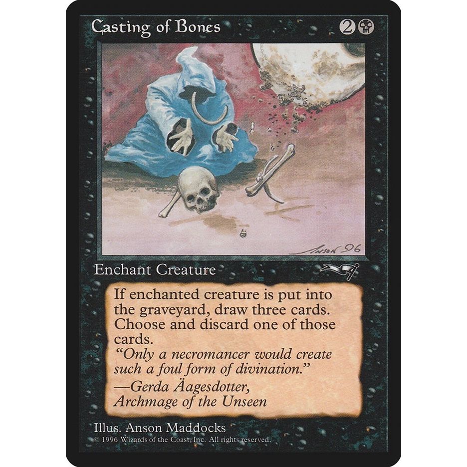 Image for Casting of Bones (Hooded Figure) (3) (ALL) - Magic: The Gathering