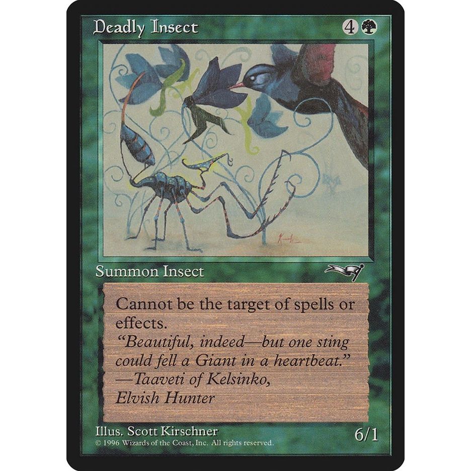 Image for Deadly Insect (Bird) (65) (ALL) - Magic: The Gathering