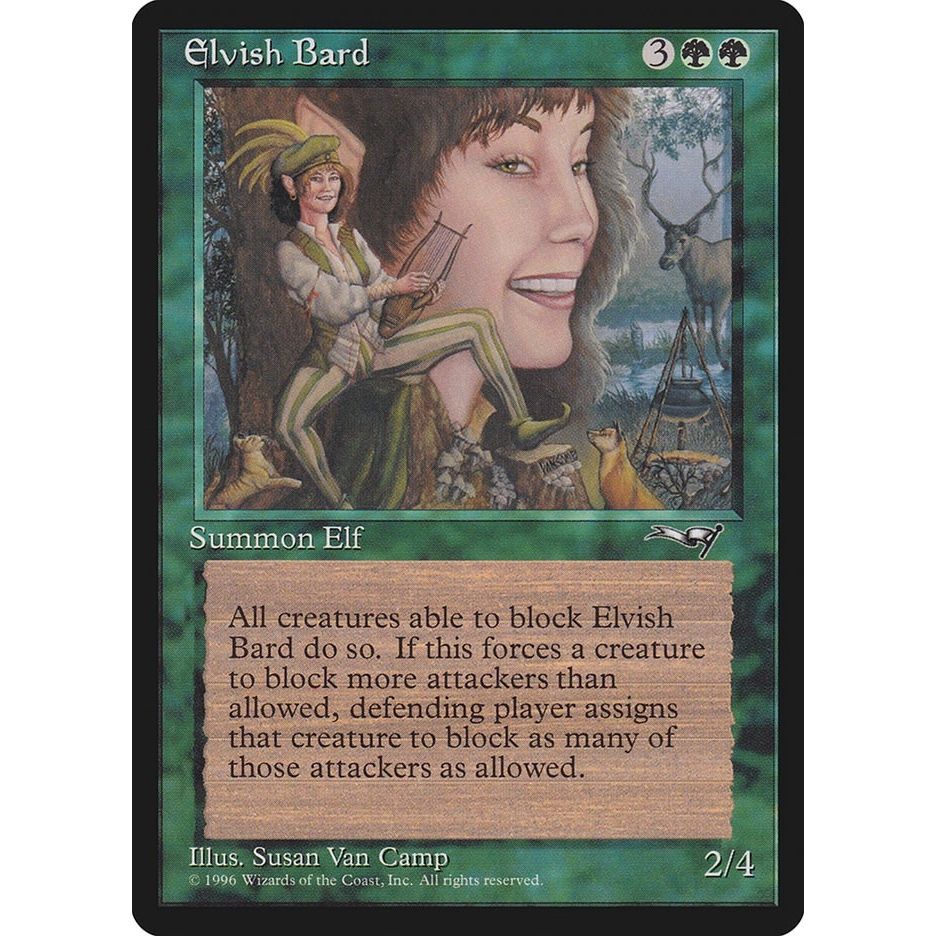 Image for Elvish Bard (ALL) - Magic: The Gathering