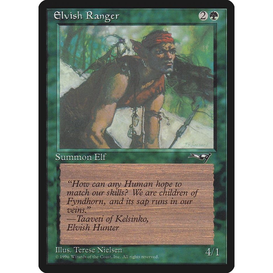 Image for Elvish Ranger (Male) (68) (ALL) - Magic: The Gathering
