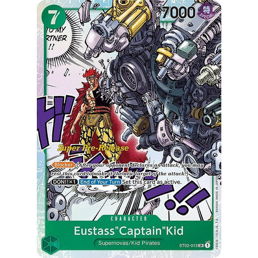 Image for Eustass"Captain"Kid (013) (ST02-013) (ST-02 PRE) - One Piece Card Game