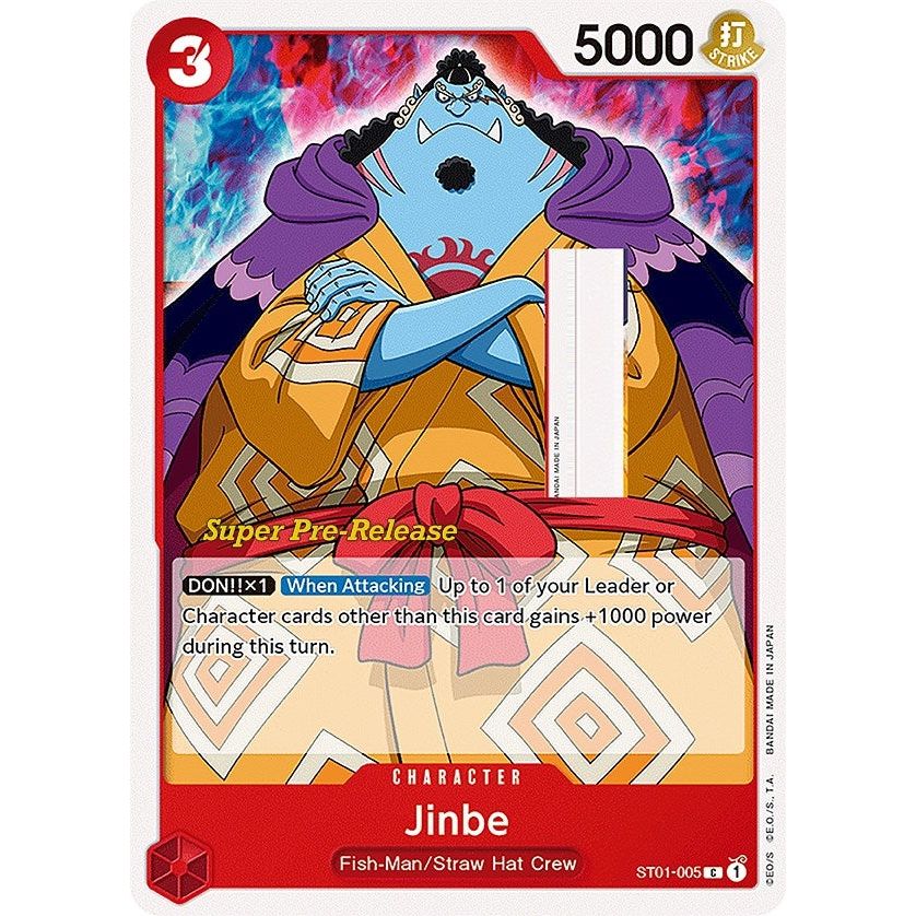 Image for Jinbe (ST01-005) (ST-01 PRE) - One Piece Card Game