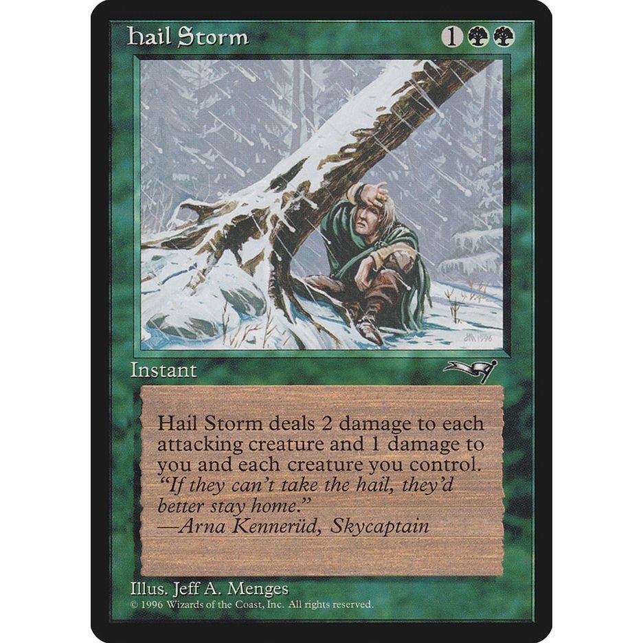 Image for Hail Storm (ALL) - Magic: The Gathering