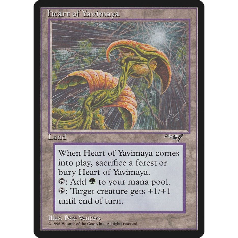 Image for Heart of Yavimaya (ALL) - Magic: The Gathering