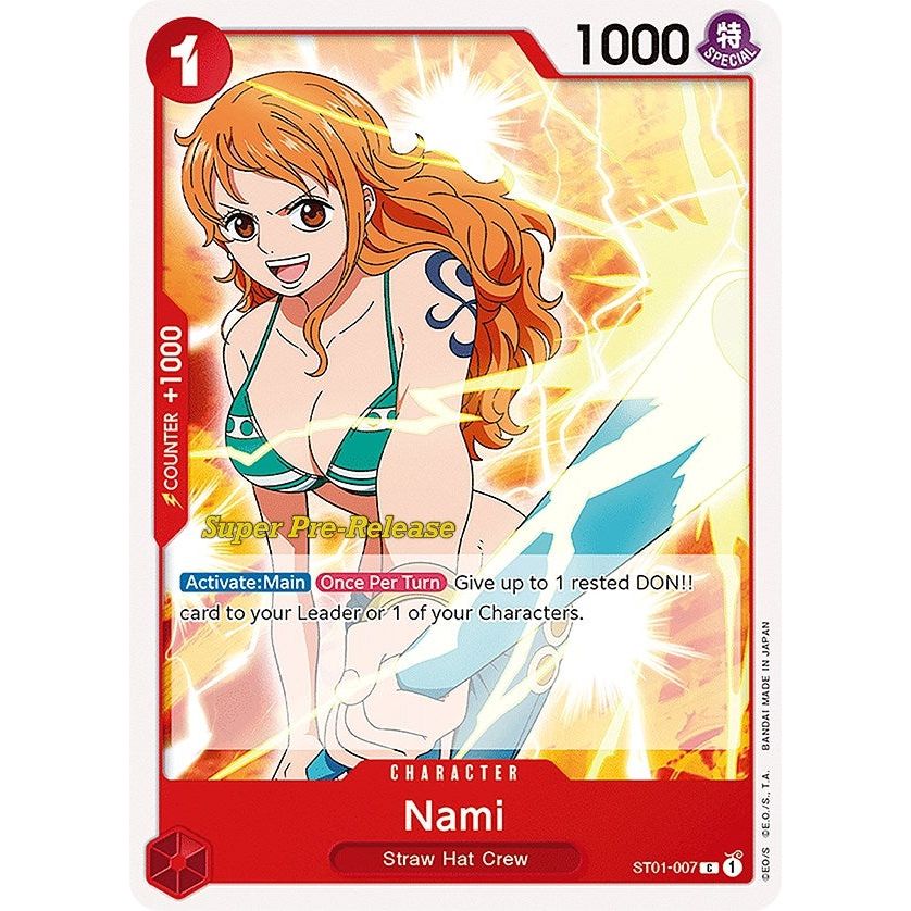 Image for Nami (ST01-007) (ST-01 PRE) - One Piece Card Game