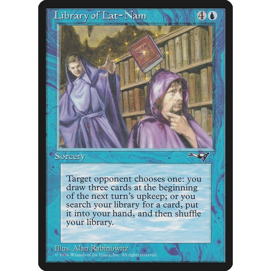 Image for Library of Lat-Nam (ALL) - Magic: The Gathering