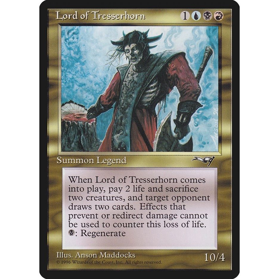 Image for Lord of Tresserhorn (ALL) - Magic: The Gathering