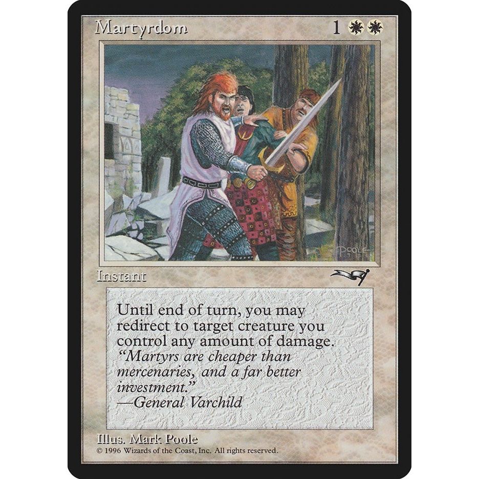 Image for Martyrdom (139) (ALL) - Magic: The Gathering