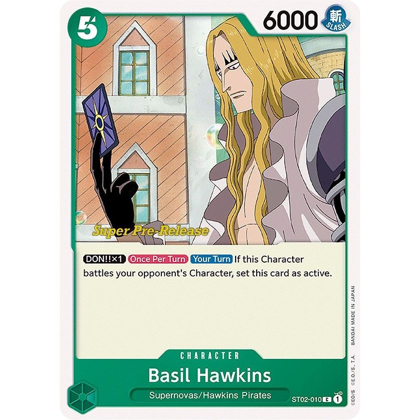 Image for Basil Hawkins (ST02-010) (ST-02 PRE) - One Piece Card Game