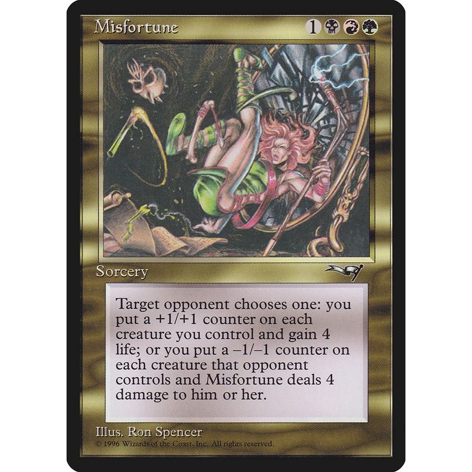Image for Misfortune (ALL) - Magic: The Gathering