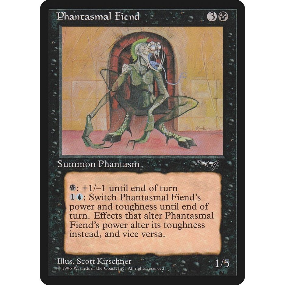 Image for Phantasmal Fiend (Doorway) (21) (ALL) - Magic: The Gathering