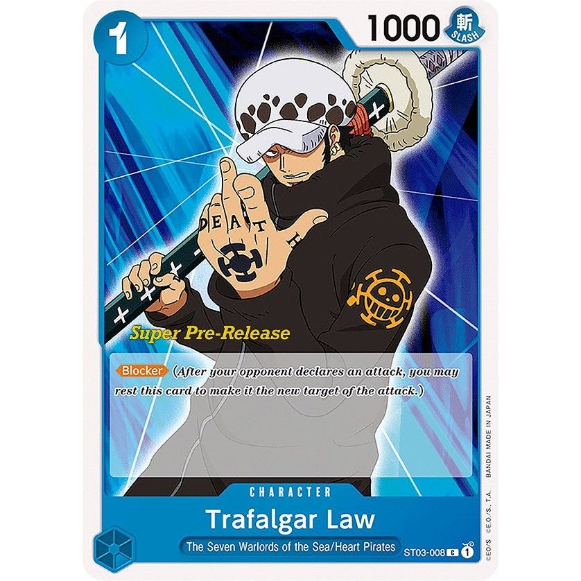 Image for Trafalgar Law (ST03-008) (ST-03 PRE) - One Piece Card Game