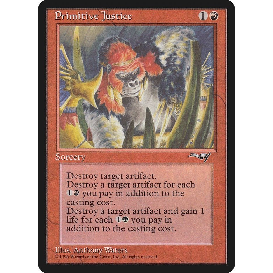 Image for Primitive Justice (ALL) - Magic: The Gathering