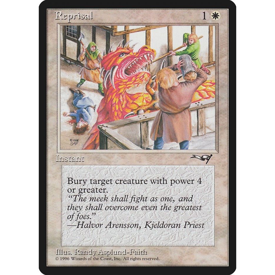 Image for Reprisal (Red Dragon) (145) (ALL) - Magic: The Gathering