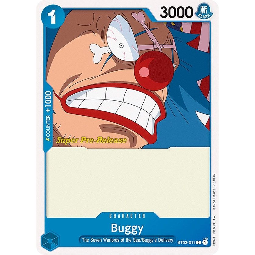 Image for Buggy (ST03-011) (ST-03 PRE) - One Piece Card Game