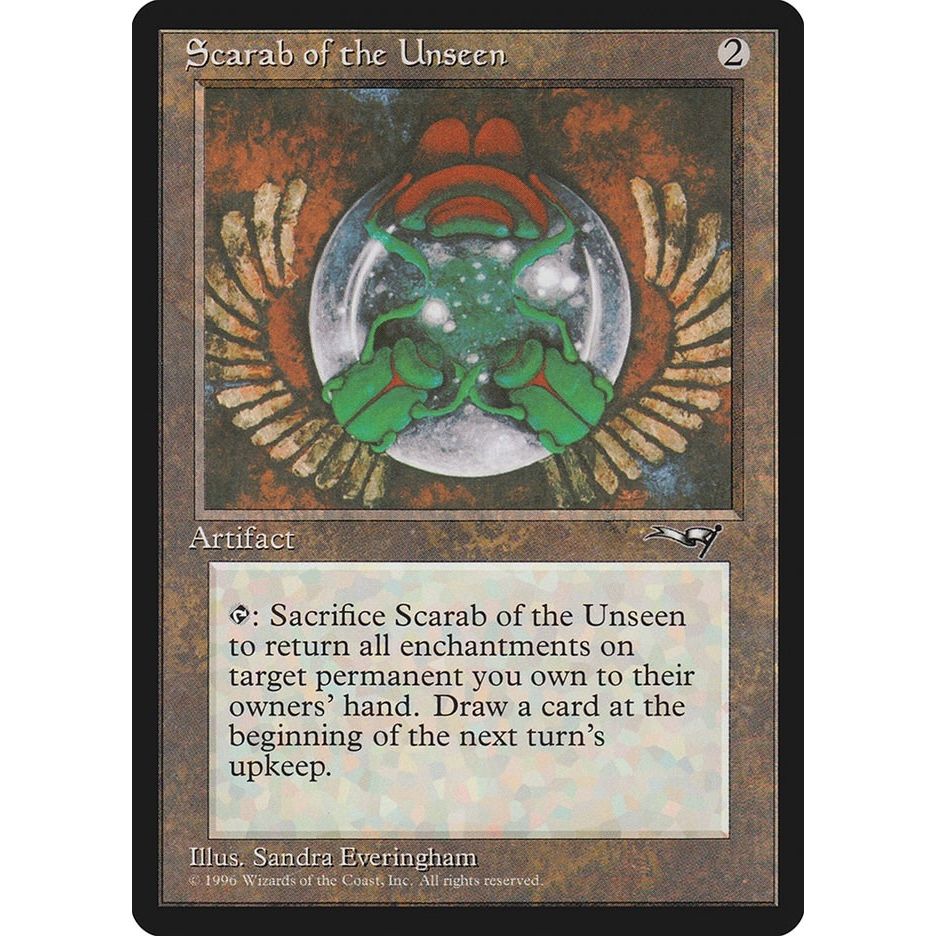 Image for Scarab of the Unseen (ALL) - Magic: The Gathering