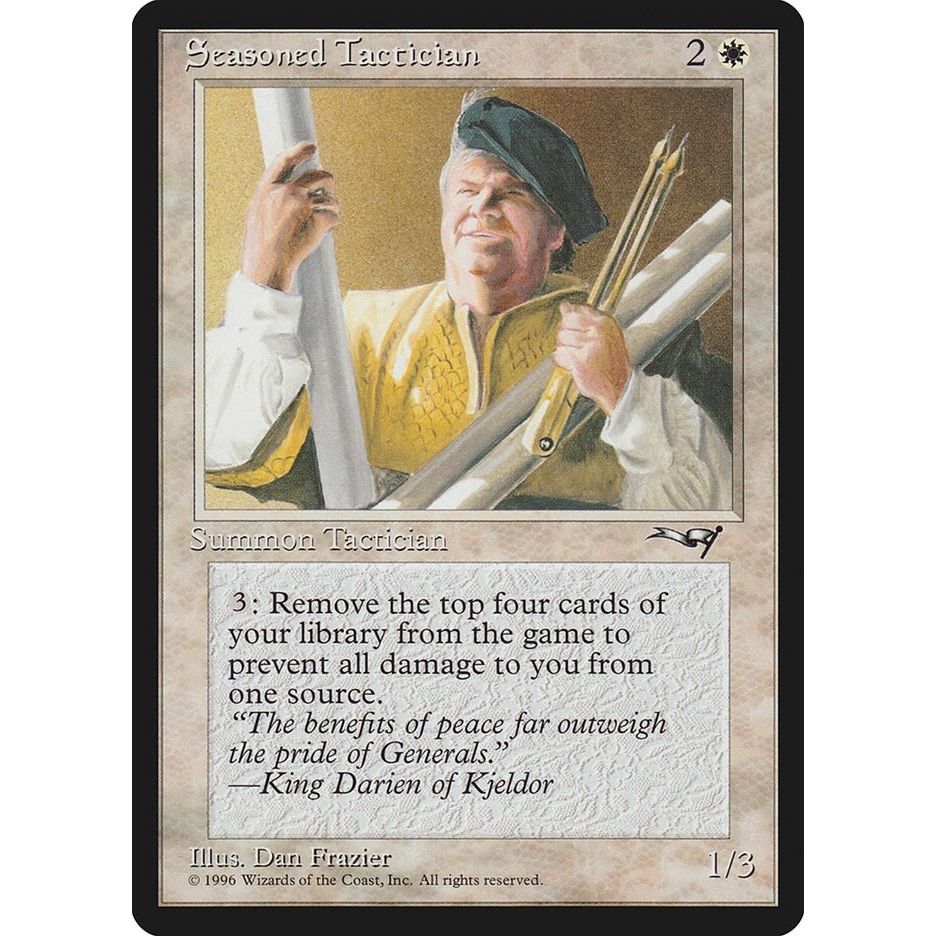 Image for Seasoned Tactician (ALL) - Magic: The Gathering