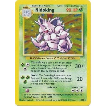 Image for Nidoking (011/102) (BS) - Pokemon