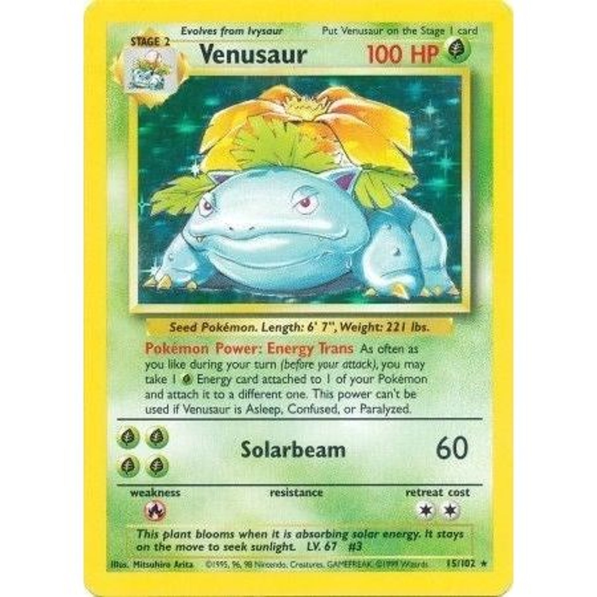 Image for Venusaur (015/102) (BS) - Pokemon