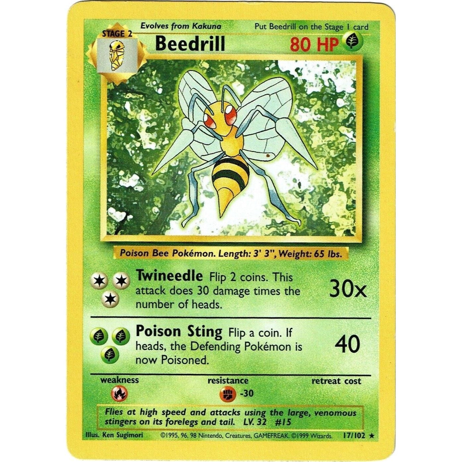 Image for Beedrill (017/102) (BS) - Pokemon