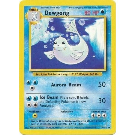 Image for Dewgong (025/102) (BS) - Pokemon