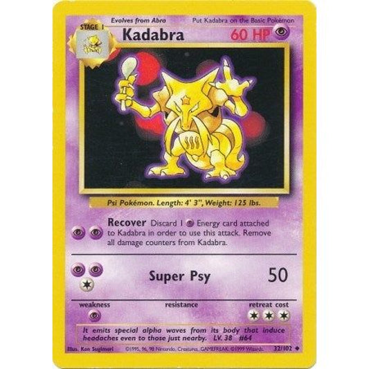 Image for Kadabra (032/102) (BS) - Pokemon