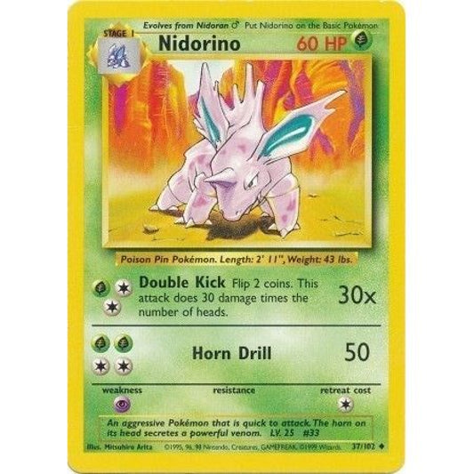 Image for Nidorino (037/102) (BS) - Pokemon