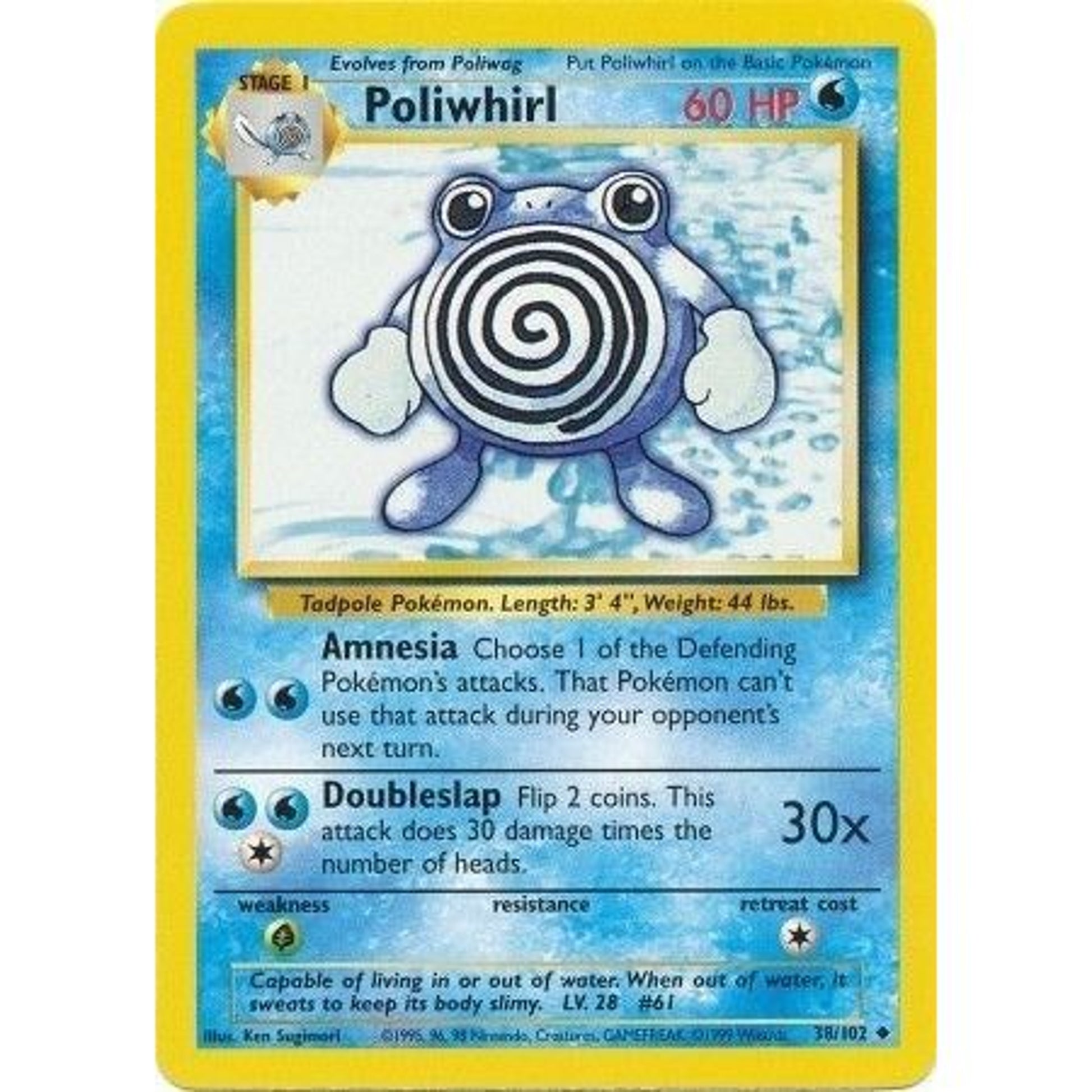 Image for Poliwhirl (038/102) (BS) - Pokemon