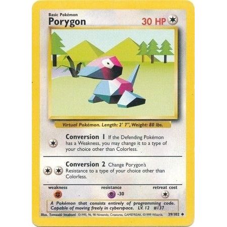 Image for Porygon (039/102) (BS) - Pokemon