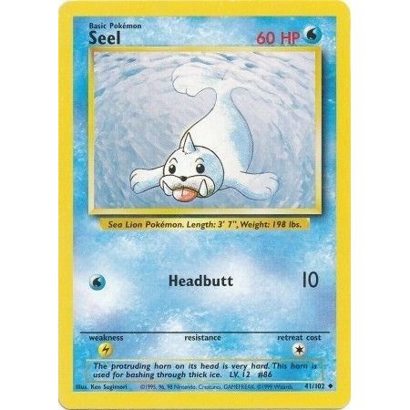 Image for Seel (041/102) (BS) - Pokemon