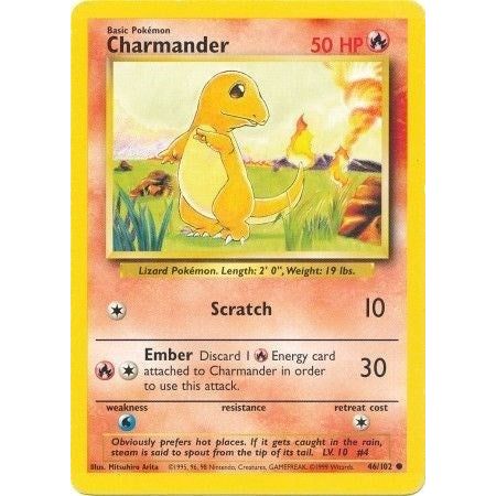 Image for Charmander (046/102) (BS) - Pokemon