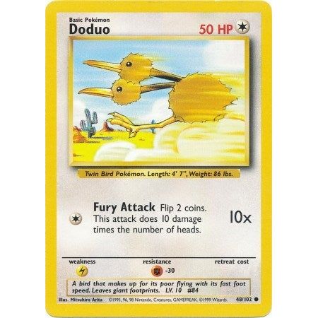 Image for Doduo (048/102) (BS) - Pokemon
