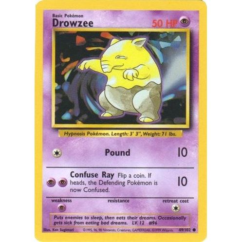 Image for Drowzee (049/102) (BS) - Pokemon