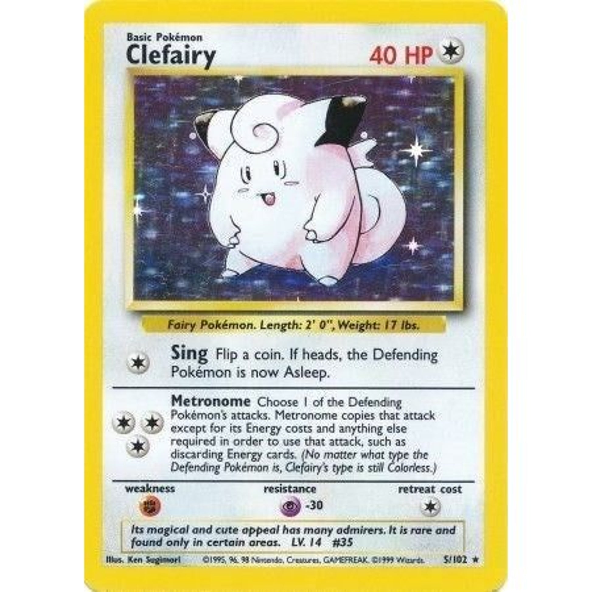 Image for Clefairy (005/102) (BS) - Pokemon