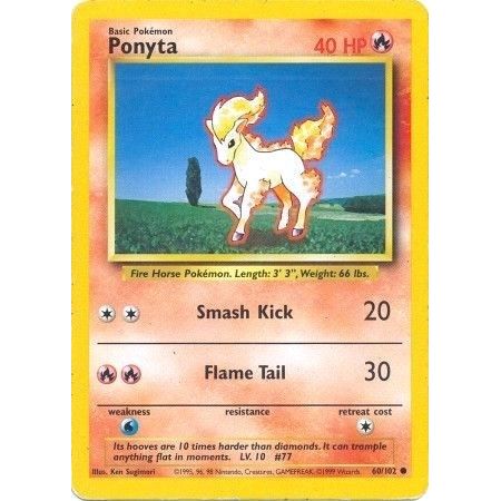 Image for Ponyta (060/102) (BS) - Pokemon